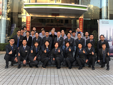 攀枝花市中馳汽車銷售服務有限公司合影